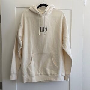 Taylor Swift TTPD Cream Hoodie